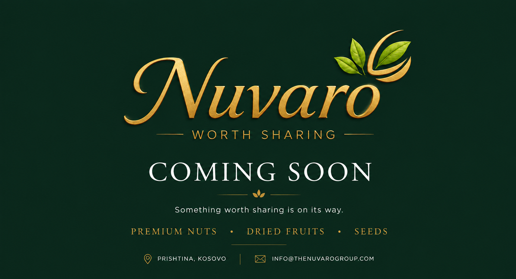Nuvaro - Worth Sharing - Coming Soon